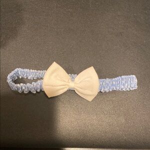 Vintage blue and white kids’ headband